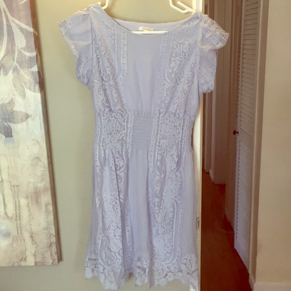 Sweet baby blue dress